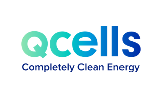 qcells logo with slogan